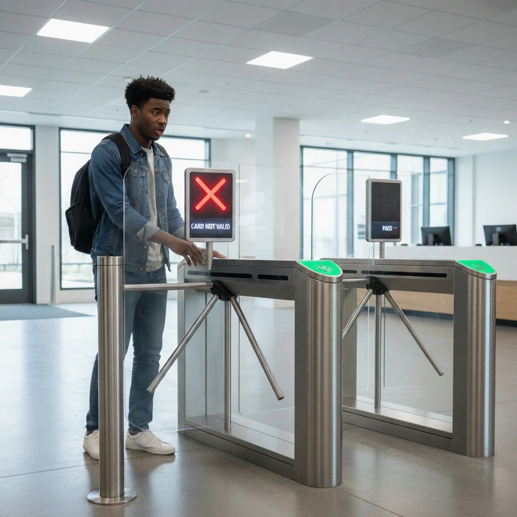 Turnstile Access Control Installation by Linx Networks Ltd